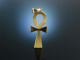 Anch Symbol Lebensschleife Ägyptisches Kreuz Gold 585 Kairo 1995