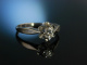 Marry Me! Verlobungsring Solit&auml;r Diamant Ring Wei&szlig;gold 585 Brillant 0,3 ct