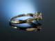 Marry Me! Verlobungsring Solitär Diamant Ring Weißgold 585 Brillant 0,3 ct
