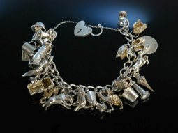 Lovely Charms! Bettelarmband Sterling Silber London um...