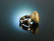 Rose Quarz! Massiver Ring satiniertes Silber 925 vergoldet Rosenquarz Schachbrettschliff