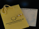 White Pearls! Ohrringe Gold 585 feine Zuchtperlen