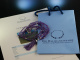 Violet Tassel! Long Amethyst necklace with detachable tassel silver 925