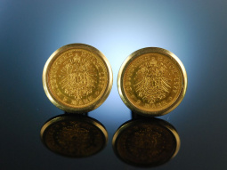 Coin Cufflinks! Manschettenkn&ouml;pfe Goldm&uuml;nzen...