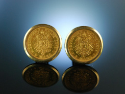 Coin Cufflinks! Manschettenkn&ouml;pfe Goldm&uuml;nzen...