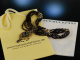 Wundervolle Tracht! Edles Collier Granate Silber 835 vergoldet