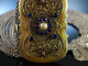 Trachten Tradition! Historische Kropfkette Wien um 1850 16reihig Silber vergoldet