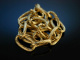 Heavy Gold Bracelet! Massives Glieder Armband 17,8 Gramm Gold 750