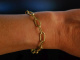 Heavy Gold Bracelet! Massives Glieder Armband 17,8 Gramm Gold 750