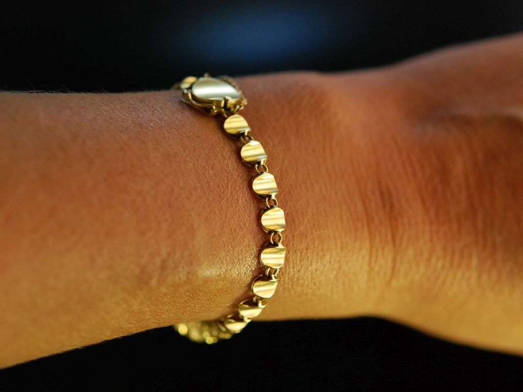 Fine Gold Bracelet! Wunderschönes Goldschmiede Armband 13,2 Gramm Gol