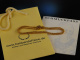 Handmade Gold Necklace! Goldschmiede Kette 45,7 Gramm Gold 900 und 750 Saphire