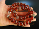 Sch&ouml;ner Baltischer Bernstein! Gro&szlig;e Kette 77,4 Gramm baltic amber Beads Silber Filigran