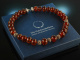 Sch&ouml;ner Baltischer Bernstein! Gro&szlig;e Kette 77,4 Gramm baltic amber Beads Silber Filigran