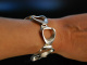 Vintage Sixties Silver Bracelet! Tolles Armband Silber 835 K&ouml;ln um 1965  massive 61 Gramm!