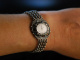 Trachten Zeit!  Armbanduhr Silber 835 Handaufzug M&uuml;nchen um 1980