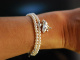 K&ouml;nig Mops! Armband mit Charm Anh&auml;nger Silber 925 feine Zucht Perlen