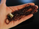 Zur Tracht! Antike Granat Kette 3reihig B&ouml;hmen um 1850 Garnet Necklace