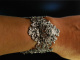 Neogotische Sch&ouml;nheit! Rares Trachten Schmuck Set &Ouml;sterreich um 1850 Kette Armband Ring Silber 835