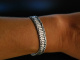 Vintage um 1955! Massive Statement Kette und Armband Silber 835