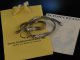 Vintage um 1955! Massive Statement Kette und Armband Silber 835