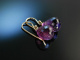 Funkelnde Tropfen! Ohrringe Amethyst Pendeloques Gold 585