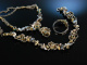 Tegernsee um 1930! Trachten Schmuck Smaragde Silber Gold 585 Collier Armband Ring