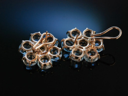 Flower Earrings! Ohrringe Silber 925 ros&eacute;...