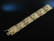 Filigran zur Tracht! Besonders schönes Armband Silber 835 vergoldet Gmund um 1940
