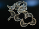Vintage Chic! Besondere F&auml;cher Kette Silber 835 Frankfurt um 1960