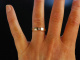 Marry me! Verlobungs Diamant Ring Gold 585 Princess Cut 0,1 ct