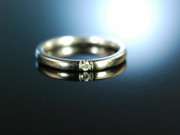 You are my Sweatheart! Brillant Verlobungs Engagement Ring Wei&szlig; Gold 585