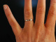 You are my Sweatheart! Brillant Verlobungs Engagement Ring Wei&szlig; Gold 585