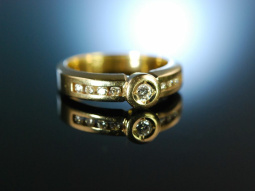 You are my Diamond! Brilliant Engagement Ring Gold 585...