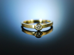 Say yes! Solit&auml;r Brillant Verlobungs Ring Gold 585...