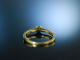 Say yes! Solitär Brillant Verlobungs Ring Gold 585 Diamant 0,1 ct