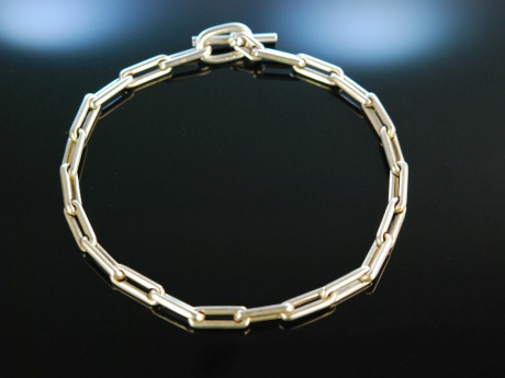 French Necklace! Herms Kette Chaine dArgent Silber 925 signiert edles Design