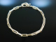 French Necklace! Herms Kette Chaine dArgent Silber 925 signiert edles Design