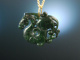 Lucky Dragon! Jade Drachen Anhänger Pendant mit langer Kette Silber 925 vergoldet
