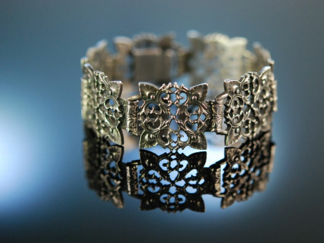 To the costume! Pretty bracelet silver 800 Austria around 1930