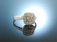 True Love! Verlobungs Ring Weiß Gold 750 Brillanten