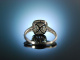 True Love! Verlobungs Ring Weiß Gold 750 Brillanten