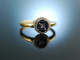 For ever mine! Verlobungs Engagement Ring Gold 750 Saphire Brillanten