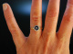 For ever mine! Verlobungs Engagement Ring Gold 750 Saphire Brillanten