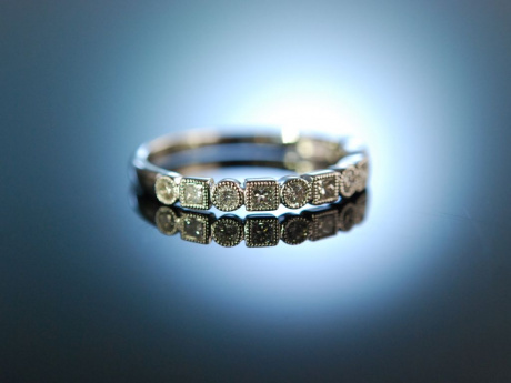 My Diamond! Verlobungs Freundschafts Ring Weiß Gold 750 Brillanten
