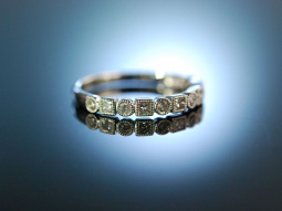My Diamond! Verlobungs Freundschafts Ring Wei&szlig; Gold 750 Brillanten