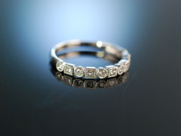My Diamond! Verlobungs Freundschafts Ring Wei&szlig; Gold 750 Brillanten