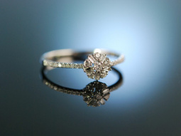 Beloved! Verlobungs Engagement Ring Wei&szlig; Gold 750...