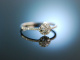 Beloved! Verlobungs Engagement Ring Weiß Gold 750 Brillanten