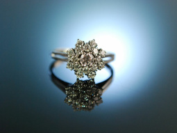 Love me tender! Traumhafter Verlobungs Engagement Ring Gold Brillanten 1,1 ct