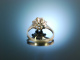 My love! Wundervoller Verlobungs Engagement Ring Gold 750 Brillanten 0,73 ct